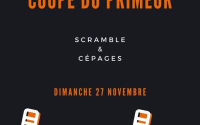 Coupe Primeur 2022 – Dimanche 27 Novembre
